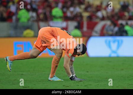 Rio de Janeiro, Brésil. 20th octobre 2022. Cassio do Corinthiens, pendant le match entre Flamengo et Corinthiens, pour le match 2nd de la finale de la Copa do Brasil 2022, au stade Maracana, ce mercredi 19. 30761 (Wanderson Oliveira/SPP) crédit: SPP Sport presse photo. /Alamy Live News Banque D'Images