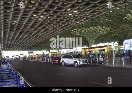 L'aéroport international de Chhatrapati Shivaji Banque D'Images