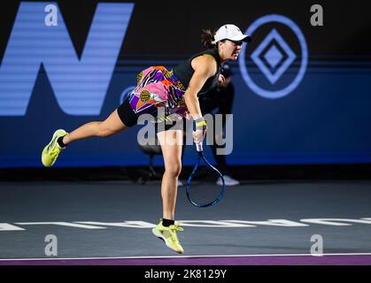 Fernanda Contreras Gomez du Mexique lors de son premier tour de match au tournoi de tennis ouvert Akron WTA 1000 de Guadalajara en 2022 sur 17 octobre 2022 à Guadalajara, Mexique - photo: Rob Prange/DPPI/LiveMedia Banque D'Images