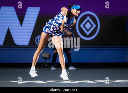 Ajla Tomljanovic de l'Australie lors de son premier match de la WTA Guadalajara Open 2022 Akron WTA 1000 tennis Tournoi sur 17 octobre 2022 à Guadalajara, Mexique - photo: Rob Prange/DPPI/LiveMedia Banque D'Images