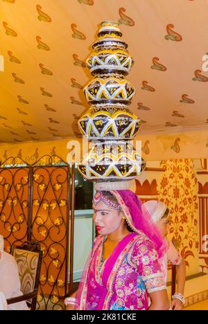 Jaipur, Rajasthan, Inde, 25th janvier 2017 : Banque D'Images