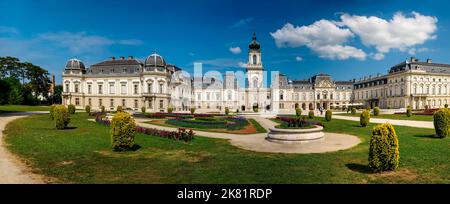 Château des Festétiques célèbre palais baroque ING Keszthely, Hongrie Banque D'Images