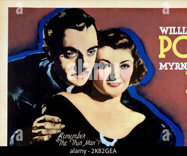 William Powell & Myrna Loy film: Evelyn Prentice (USA 1934) personnages: John Prentice, Evelyn Prentice Directeur: William K. Howard 09 novembre 1934 **AVERTISSEMENT** cette photographie est destinée à un usage éditorial exclusif et est protégée par les droits d'auteur de MGM et/ou du photographe attribué par la Société de film ou de production et ne peut être reproduite que par des publications en conjonction avec la promotion du film ci-dessus. Un crédit obligatoire pour MGM est requis. Le photographe doit également être crédité lorsqu'il est connu. Aucune utilisation commerciale ne peut être accordée sans l'autorisation écrite de la Société du film. Banque D'Images