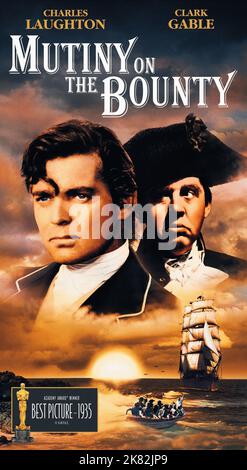 Clark Gable & Charles Laughton film: Mutiny on the Bounty (USA 1935) personnages: Christian & Bligh Directeur: Frank Lloyd 08 novembre 1935 **AVERTISSEMENT** cette photographie est à usage éditorial exclusif et est le droit d'auteur de MGM et/ou du photographe assigné par la Société de film ou de production et ne peut être reproduite que par des publications en conjonction avec la promotion du film ci-dessus. Un crédit obligatoire pour MGM est requis. Le photographe doit également être crédité lorsqu'il est connu. Aucune utilisation commerciale ne peut être accordée sans l'autorisation écrite de la Société du film. Banque D'Images