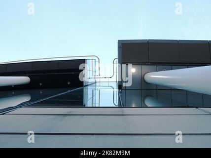 Stade Wembley (perspective alternative) Banque D'Images