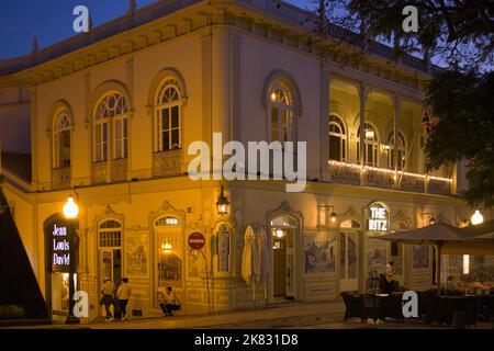 Portugal, Madère, Funchal, le Ritz, restaurant, vie nocturne, tourisme, Banque D'Images