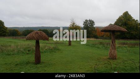 Emmetts Garden. Kent Banque D'Images