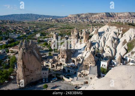 Parc national de Göreme et Sites rupestres de Cappadoce la Banque D'Images