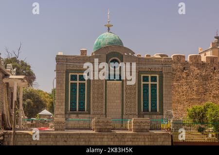 Chapelle de la tablette à l'église notre-Dame Marie de Sion à Axum, en Éthiopie Banque D'Images