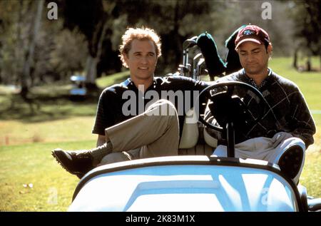 Matthew McConaughey & Kevin Pollak film: The Wedding Planner (USA/DE 2001) personnages: Steve Edison, Dr. John Dojny Directeur: Adam Shankman 26 janvier 2001 **AVERTISSEMENT** cette photographie est à usage éditorial exclusif et est le droit d'auteur de COLUMBIA et/ou le photographe assigné par la Société du film ou de la production et ne peut être reproduite que par des publications dans le cadre de la promotion du film ci-dessus. Un crédit obligatoire pour LA COLOMBIE est requis. Le photographe doit également être crédité lorsqu'il est connu. Aucune utilisation commerciale ne peut être accordée sans l'autorisation écrite de la Société du film. Banque D'Images