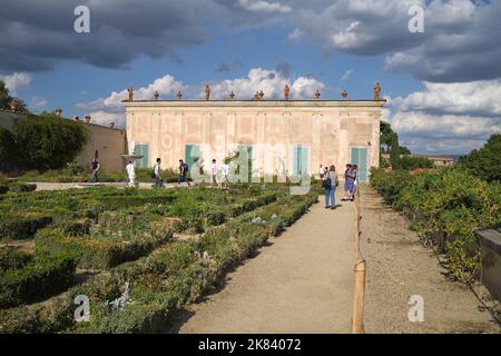 Knight's Garden Terrace dans les jardins Boboli Florence Italie Banque D'Images