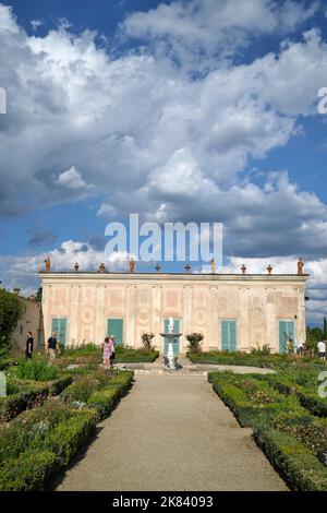 Knight's Garden Terrace dans les jardins Boboli Florence Italie Banque D'Images