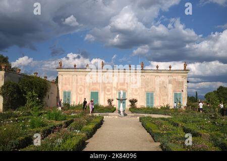 Knight's Garden Terrace dans les jardins Boboli Florence Italie Banque D'Images