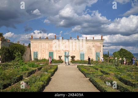 Knight's Garden Terrace dans les jardins Boboli Florence Italie Banque D'Images