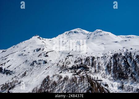 Val d'Isère, espace Kiilly, Savoie, France Banque D'Images