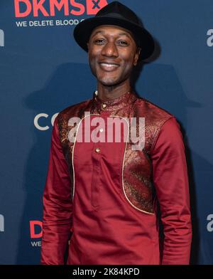 Aloe Blac participe au gala annuel 2022 de la DKMS à la rue Cipriani Wall sur 20 octobre 2022 Banque D'Images