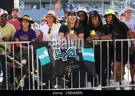 Fans, Grand Prix des Etats-Unis F1 au circuit of the Americas sur 20 octobre 2022 à Austin, Etats-Unis d'Amérique. (Photo par DEUX HAUTS) Banque D'Images