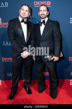 Char DeFrancesco et Marc Jacobs assistent au gala annuel 2022 de la DKMS à la rue de mur de Cipriani sur 20 octobre 2022 Banque D'Images