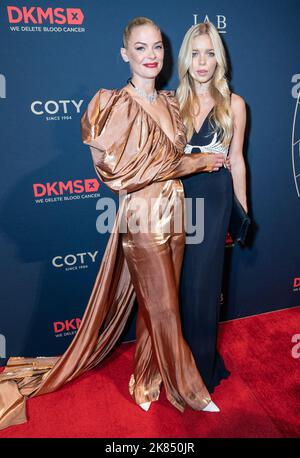 New York, États-Unis. 20th octobre 2022. Jaime King et Charly Sturm assistent au gala annuel 2022 de DKMS à Cipriani Wall Street (photo de Lev Radin/Pacific Press) Credit: Pacific Press Media production Corp./Alay Live News Banque D'Images