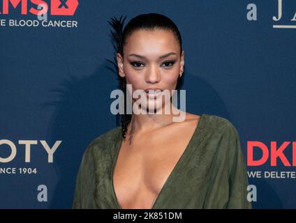 20 octobre 2022, New York, New York, États-Unis: Lameka Fox participe au gala annuel 2022 de la DKMS à la rue de mur de Cipriani (Credit image: © Lev Radin/Pacific Press via ZUMA Press Wire) Banque D'Images