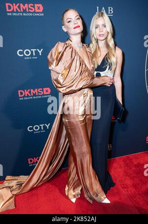 20 octobre 2022, New York, New York, États-Unis: Jaime King et Charly Sturm participent au gala annuel 2022 de la DKMS à la rue de mur de Cipriani (image de crédit: © Lev Radin/Pacific Press via ZUMA Press Wire) Banque D'Images