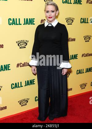 Los Angeles, États-Unis. 20th octobre 2022. LOS ANGELES, CALIFORNIE, États-Unis - OCTOBRE 20 : l'actrice Kristina Harrison arrive à la première de Los Angeles des attractions de la route 'Call Jane' qui s'est tenue au Centre culturel de Skirball sur 20 octobre 2022 à Los Angeles, Californie, États-Unis. (Photo de Xavier Collin/image Press Agency) Credit: Image Press Agency/Alay Live News Banque D'Images