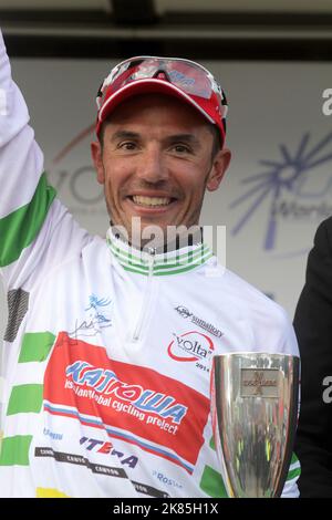 Joaquim Rodriguez de Katusha remporte la phase 3 de la Volta Ciclista a Catalunya 2014 en Espagne Banyoles - la Molina Banque D'Images