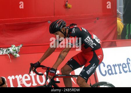 alessandro de marchi italie l'équipe de bmc remporte la phase 14 vuelta a espana Banque D'Images