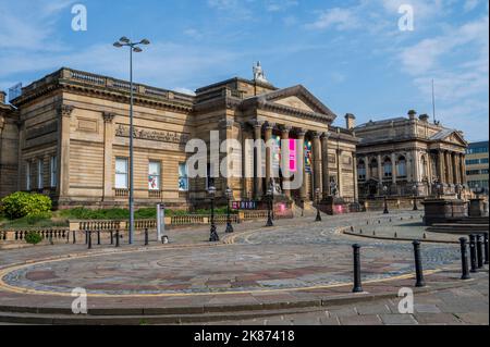 The Walker Art Gallery, Liverpool, Merseyside, Angleterre, Royaume-Uni, Europe Banque D'Images