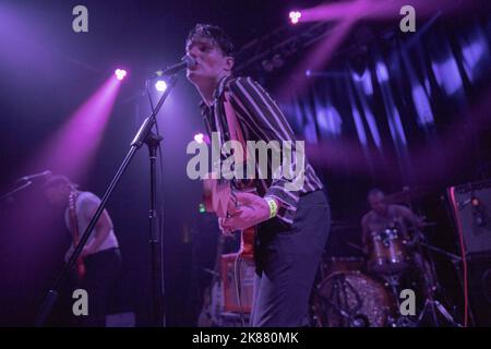 19 octobre 2022, Bologne, Emili Romagna, Italie: Avalanche Party live à Locomotiv (Credit image: © Carlo Vergani/Pacific Press via ZUMA Press Wire) Banque D'Images