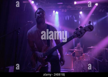 19 octobre 2022, Bologne, Emili Romagna, Italie: Avalanche Party live à Locomotiv (Credit image: © Carlo Vergani/Pacific Press via ZUMA Press Wire) Banque D'Images