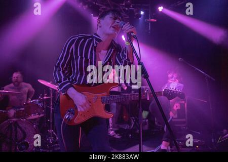 19 octobre 2022, Bologne, Emili Romagna, Italie: Avalanche Party live à Locomotiv (Credit image: © Carlo Vergani/Pacific Press via ZUMA Press Wire) Banque D'Images