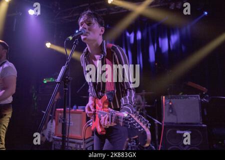 19 octobre 2022, Bologne, Emili Romagna, Italie: Avalanche Party live à Locomotiv (Credit image: © Carlo Vergani/Pacific Press via ZUMA Press Wire) Banque D'Images