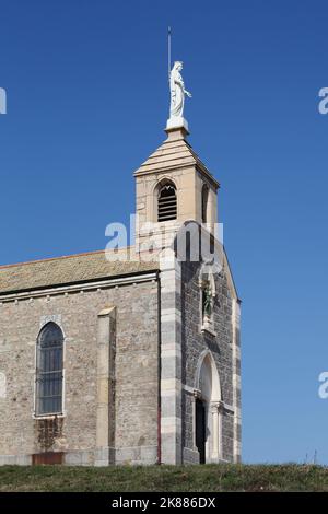 Chapelle de la madona à Fleurie, Beaujolais, France Banque D'Images