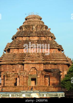 Konark, Orissa, Inde - 20 août 2022, ancien temple du Soleil Konark, Orissa, Inde. Banque D'Images