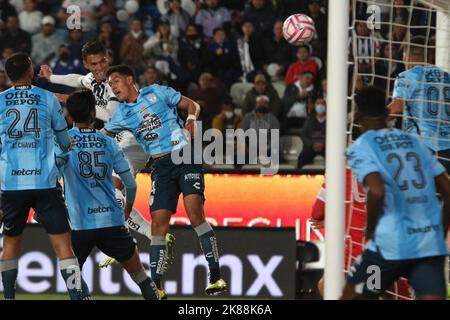 Pachuca, Mexique. 20th octobre 2022. Hector Moreno de Monterrey FC relie un but pendant le match de football semi-fin entre Tuzos et Monterrey du tournoi d'ouverture 2022 de la MX League au stade Hidalgo. On 20 octobre 2022 à Pachuca, Mexique. (Credit image: © Ismael Rosas/eyepix via ZUMA Press Wire) Credit: ZUMA Press, Inc./Alamy Live News Banque D'Images