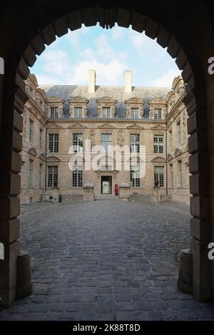 La Bibliothèque historique de la ville de Paris est une bibliothèque publique spécialisée dans l'histoire de la ville de Paris. Banque D'Images