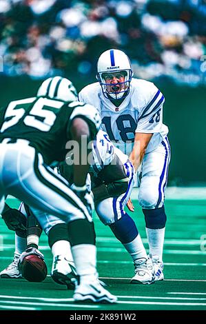 Payton Manning, Indianapolis Colts en 1999. Banque D'Images