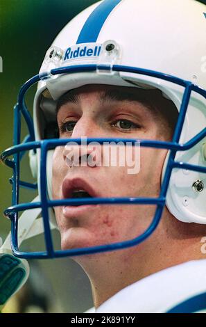 Payton Manning, Indianapolis Colts en 1999. Banque D'Images