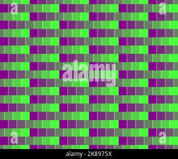 Motif vectoriel sans couture composé de dégradés violet-vert Illustration de Vecteur