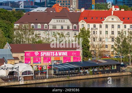 Région d'Andrejsala, Riga, Lettonie, Europe Banque D'Images