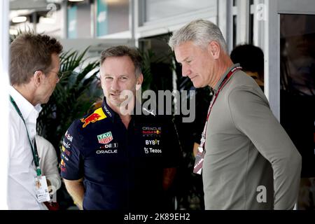 HORNER Christian (gbr), Team principal de Red Bull Racing, portrait COULTHARD David (gbr), ancien pilote de F1, portrait pendant la Formule 1 Aramco Grand Prix des États-Unis 2022, 19th tour du Championnat du monde de Formule 1 de la FIA 2022 de 21 octobre à 23, 2022 sur le circuit des Amériques, À Austin, Texas - photo: DPPI/DPPI/LiveMedia Banque D'Images