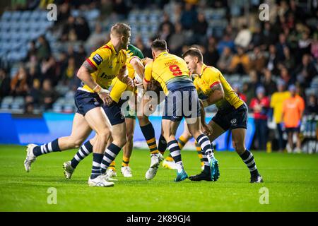 Coventry England 21st octobre: Match de rugby à XV lors de la coupe du monde 2021 entre l'Australie et l'Écosse à Coventry Building Society Arena le 21st octobre 2022 Australie 84: Écosse 0 crédit: PATRICK ANTHONISZ/Alay Live News Banque D'Images