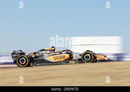 Austin, Vereinigte Staaten. 21st octobre 2022. 21 octobre 2022, circuit of the Americas, Austin, FORMULE 1 GRAND PRIX des ÉTATS-UNIS D'ARAMCO 2022, en photo : Alex Palou, McLaren F1 Team Credit: dpa/Alay Live News Banque D'Images