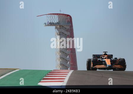 Austin, Vereinigte Staaten. 21st octobre 2022. 21 octobre 2022, circuit of the Americas, Austin, FORMULE 1 GRAND PRIX des ÉTATS-UNIS D'ARAMCO 2022, en photo : Alex Palou, McLaren F1 Team Credit: dpa/Alay Live News Banque D'Images