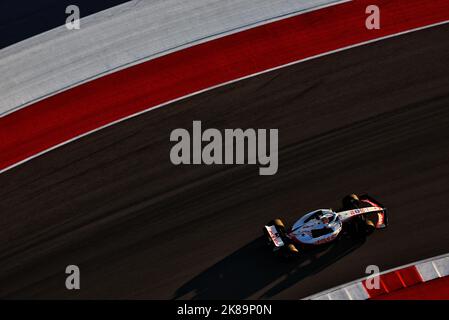 Austin, Texas, États-Unis. 21st octobre 2022. Kevin Magnussen (DEN) Haas VF-22. Grand Prix des États-Unis, vendredi 21st octobre 2022. Circuit of the Americas, Austin, Texas, États-Unis. Crédit : James Moy/Alay Live News Banque D'Images