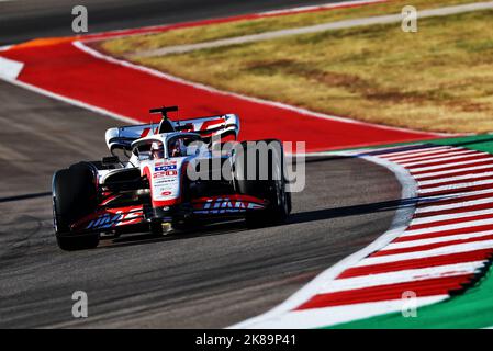 Austin, Texas, États-Unis. 21st octobre 2022. Kevin Magnussen (DEN) Haas VF-22. Grand Prix des États-Unis, vendredi 21st octobre 2022. Circuit of the Americas, Austin, Texas, États-Unis. Crédit : James Moy/Alay Live News Banque D'Images