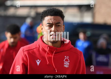 Nottingham, Royaume-Uni. 22nd octobre 2022Nottingham, Royaume-Uni. 22nd octobre 2022. Jesse Lingard de la forêt de Nottingham lors du match de la Premier League entre la forêt de Nottingham et Liverpool au City Ground, Nottingham, le samedi 22nd octobre 2022. (Credit: Jon Hobley | MI News) Credit: MI News & Sport /Alay Live News Banque D'Images