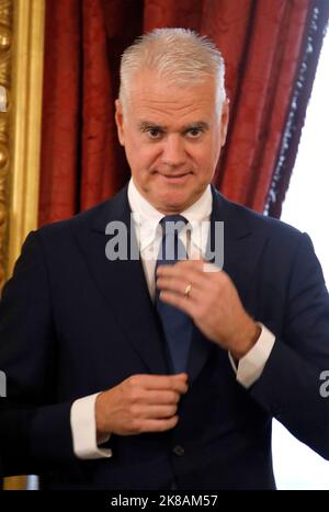 Rome, Italie. 22nd octobre 2022. Rome, Oath au Quirinale du nouveau gouvernement dirigé par Giorgia Meloni photo: Paolo Zangrillo Ministre de l'Administration publique crédit: Agence de photo indépendante/Alamy Live News Banque D'Images