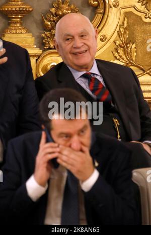 Rome, Oath au Quirinale du nouveau gouvernement dirigé par Giorgia Meloni photo: Carlo Nordio Ministre de la grâce et de la Justice Banque D'Images